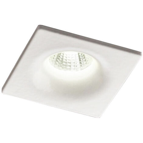 Faretto ad incasso Led Quadrato Redo MT 126 3W 4000K 162lm IP20 Bianco 70362WH