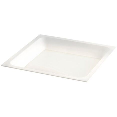 "Faretto ad incasso LED XANTO quadrato bianco con luce antiflesso 30W 5000K (luce fredda) 22x5.5 cm."