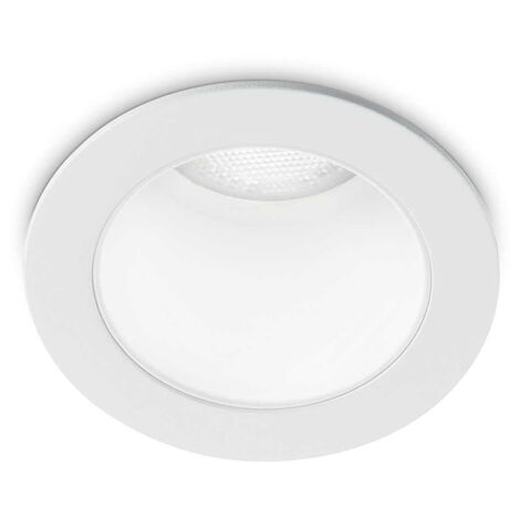 Faretto Ad Incasso Tondo D.60 Cm Led 8 W 3000 K Alluminio Bianco