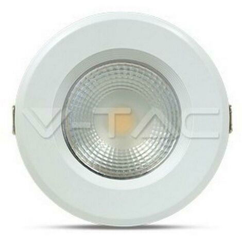 V Tac Faretto Bianco Incasso Led W Luce Calda Vt