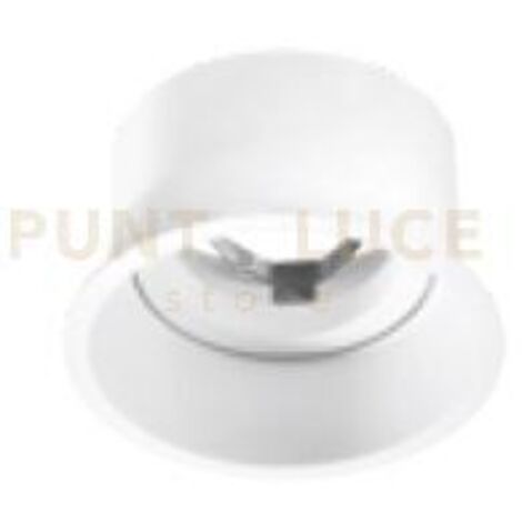 FARETTO COMB GU10 CUT OUT L.8,1CM IP20 BIANCO DIREZIONALE ORIENTABILE