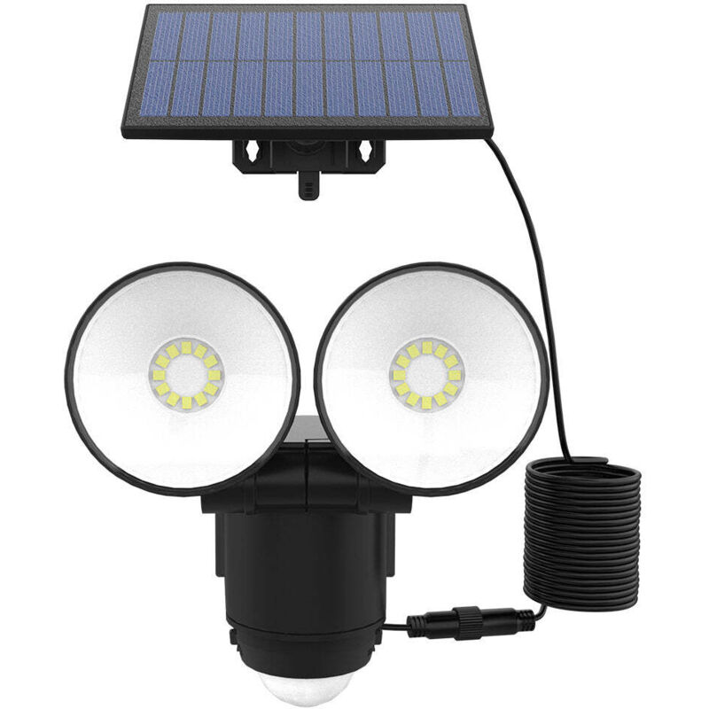 Faretto con sensore solare 1000LM WALEE