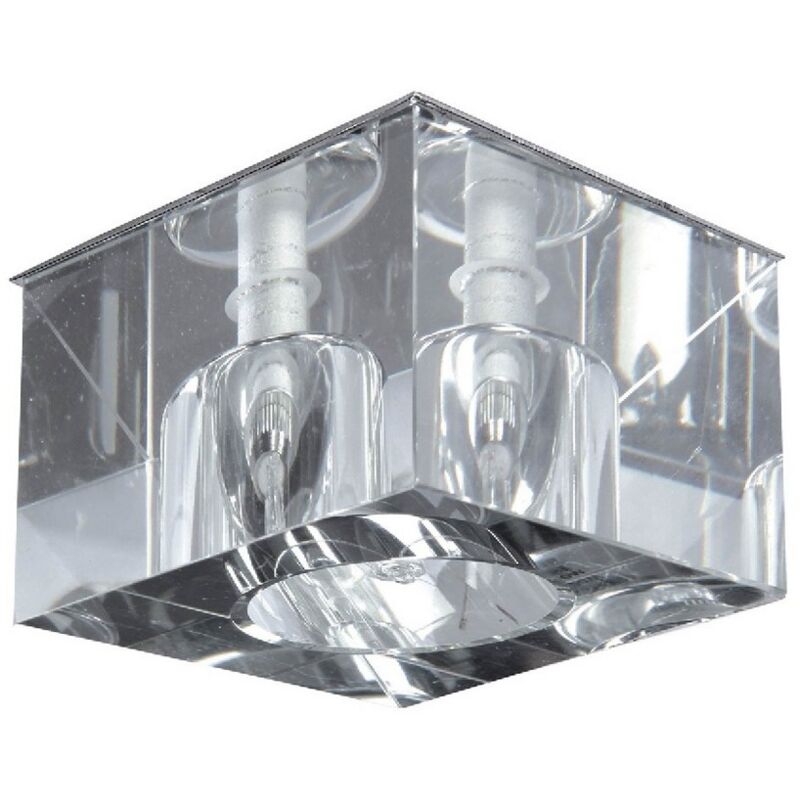 Faretto Cristaldream, Metallo, Vetro, Cromo