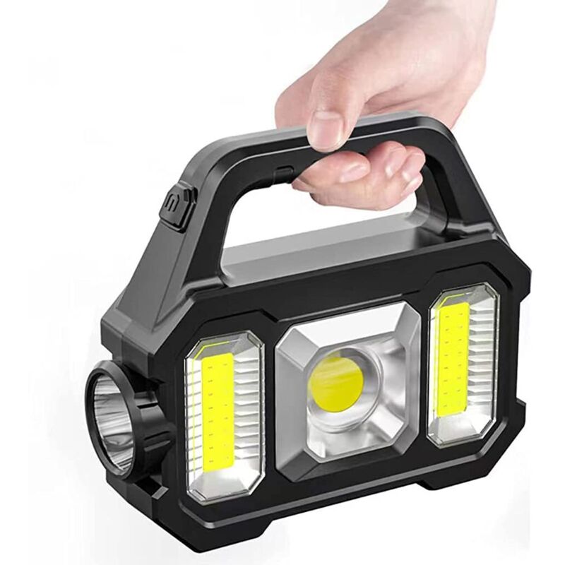 Faretto da esterno multifunzionale, impermeabile e alimentato a energia solare