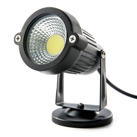 Faretto da giardino a LED 5W 450Lm 6000ºK 40.000H [SL-SL-C12-5W-CW]
