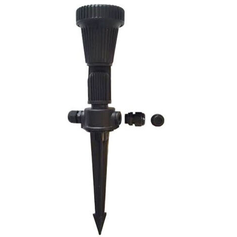 Faretto da giardino a picchetto GU10 nero IP55 SU-MA Prit