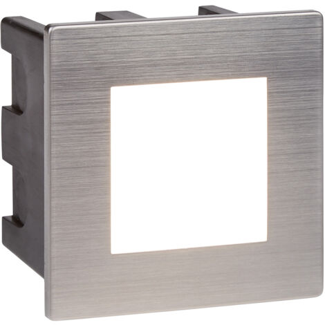 Faretto da incasso a LED lampada luce acciaio inox cromato percorso esterno illuminazione terrazza