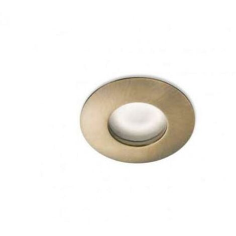 Faretto da incasso soffitto orientabile rotondo brunito gu10 220v - 27EE