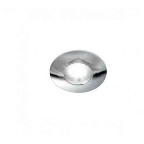 Faretto da incasso aurore r g.e.a luce gfa371-rotondo- ip65 cromo attacco gu10