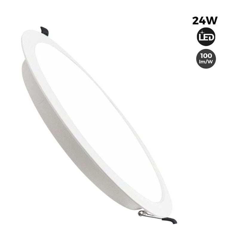 Image of Faretto circolare da incasso LED 24W cut-off Ø275mm - Bianco Freddo - Bianco freddo
