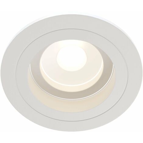 Faretto da incasso Downlight in Alluminio Atom Bianco