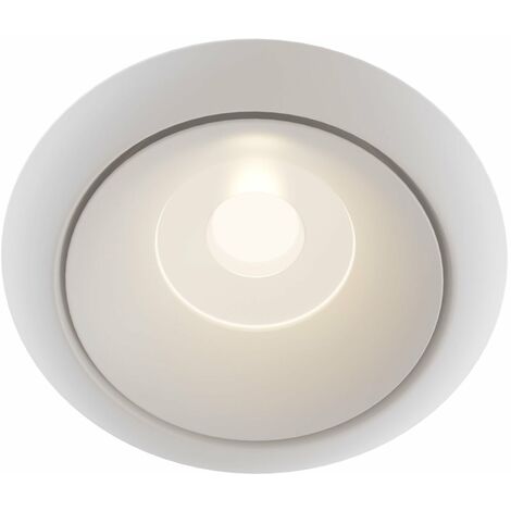 Faretto da incasso Downlight in Alluminio Yin Bianco