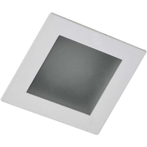 Faretto da incasso Italux Anselmo quadrato bianco MR16 35W