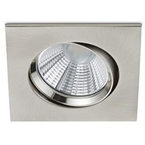 Faretto da Incasso Led Quadrato Orientabile Acciaio Dimmerabile Pamir GD Trio