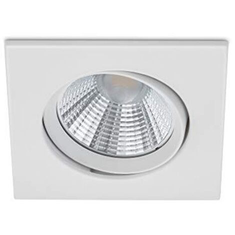 Faretto da Incasso Led Quadrato Orientabile Bianco Dimmerabile Pamir GD Trio