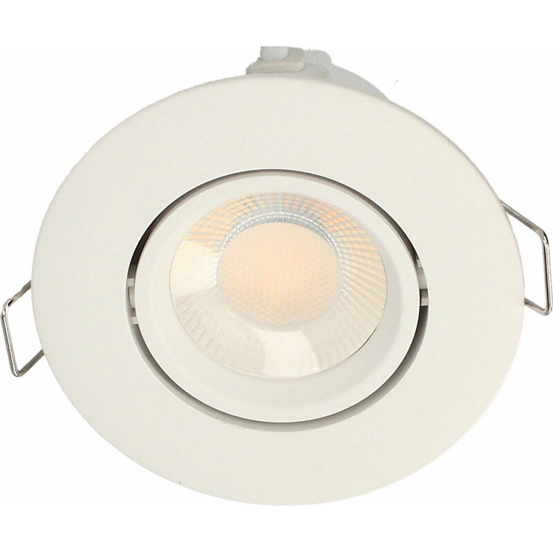 Image of Arlux Lighting - Faretto da incasso per bagno atlas 6W 600lm - Temperatura variabile - Orientabile