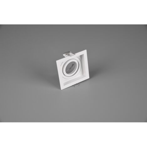 Faretto da Incasso Quadrato Orientabile 5W Bianco 9 cm Kenai GD Trio