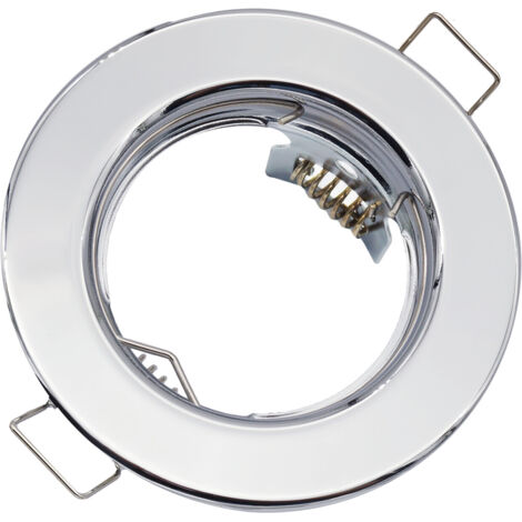 Faretto da incasso tondo cromato GU10 IdeaLED ID-1049