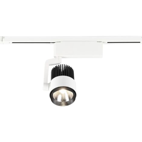 Faretto da Interno a led in Metallo Bianco Opaco