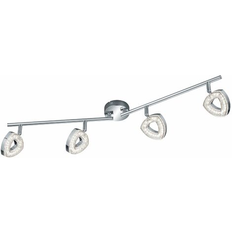 Faretto da Interno a LED in Metallo Cromo