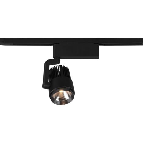 Faretto da Interno a led in Metallo Nero Opaco