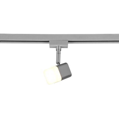 Faretto da Interno a led in Metallo Nickel Opaco