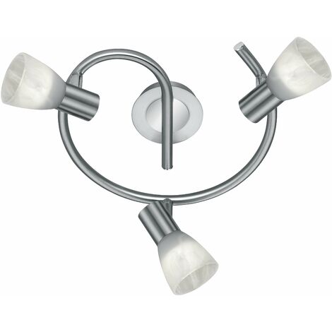 Faretto da Interno a LED in Metallo Nickel Opaco