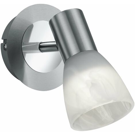 Faretto da Interno a LED in Metallo Nickel Opaco