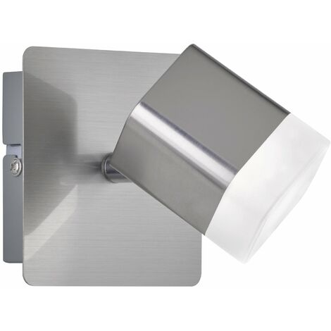 Faretto da Interno a LED in Metallo Nickel Opaco