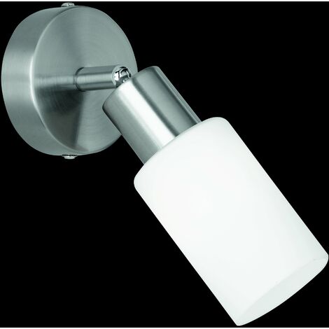Faretto da Interno  E14 in Metallo Nickel Opaco