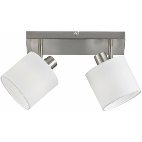Faretto da Interno  E14 in Metallo Nickel Opaco