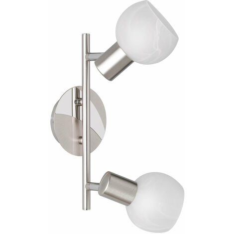 Faretto da Interno  E14 in Metallo Nickel Opaco