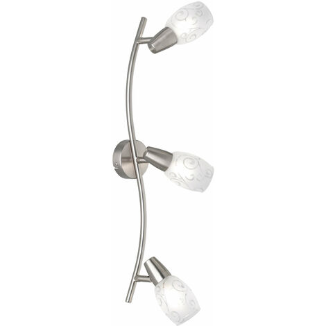 Faretto da Interno  E14 in Metallo Nickel Opaco