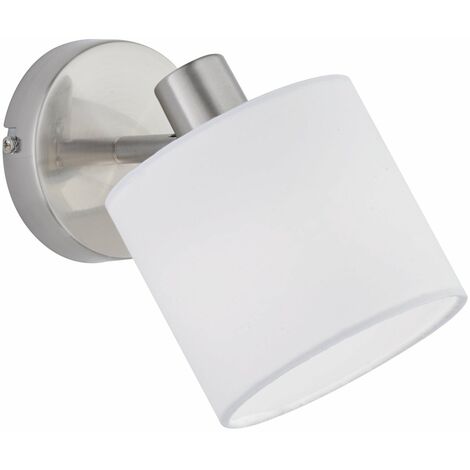 Faretto da Interno  E14 in Metallo Nickel Opaco