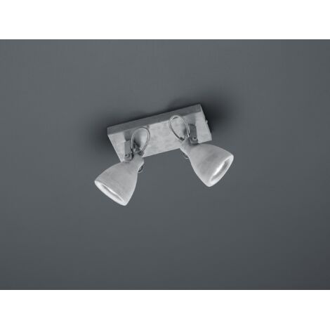 Faretto da Interno  GU10 in Metallo Calcestruzzo