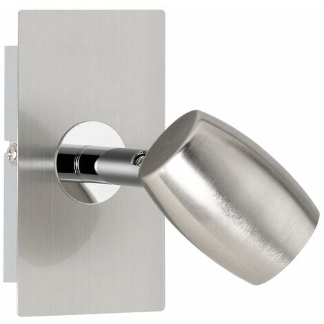 Faretto da Interno  GU10 in Metallo Nickel Opaco
