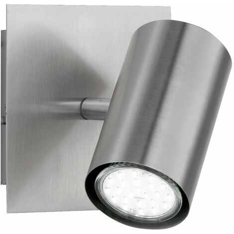 Faretto da Interno  GU10 in Metallo Nickel Opaco