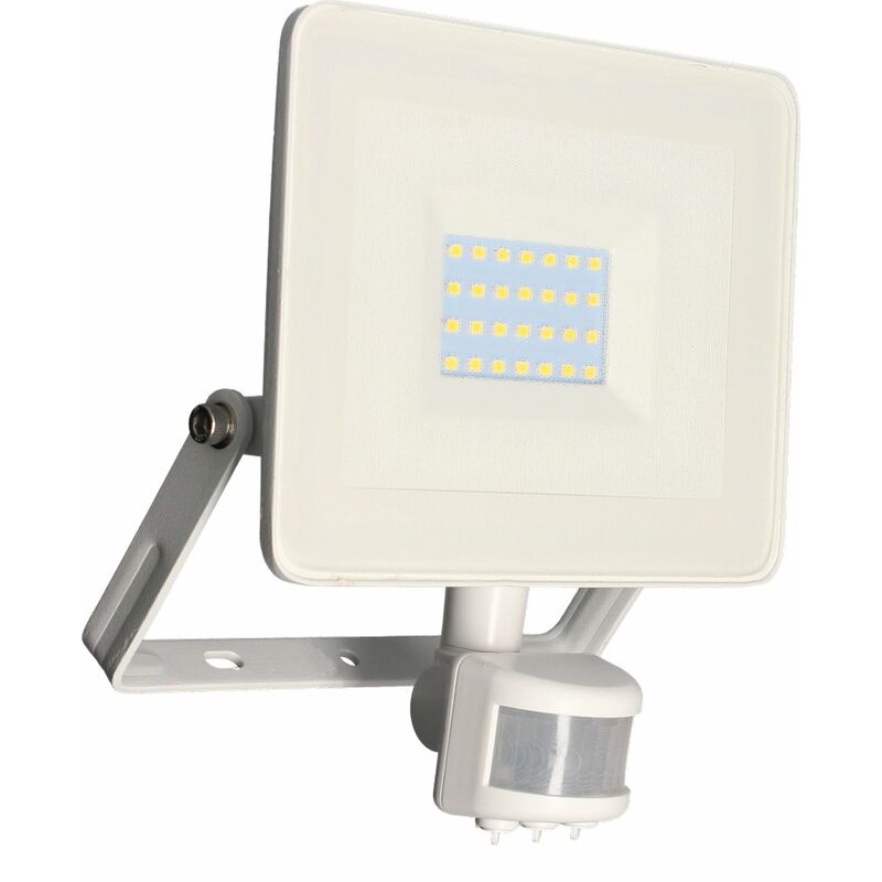 Image of Faretto da parete kreon 30W 2400lm - Rilevatore di movimento - Bianco Arlux Lighting
