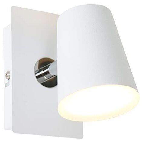 Faretto da parete LED Narcos bianco Trio 6W 3000K 550lm