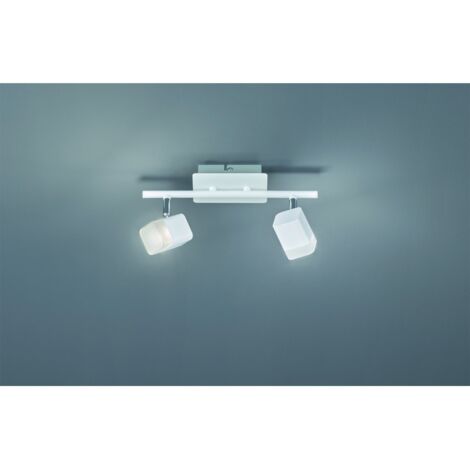Faretto Da Soffitto 2 Led Orientabile Roubaix Bianco Trio Lighting