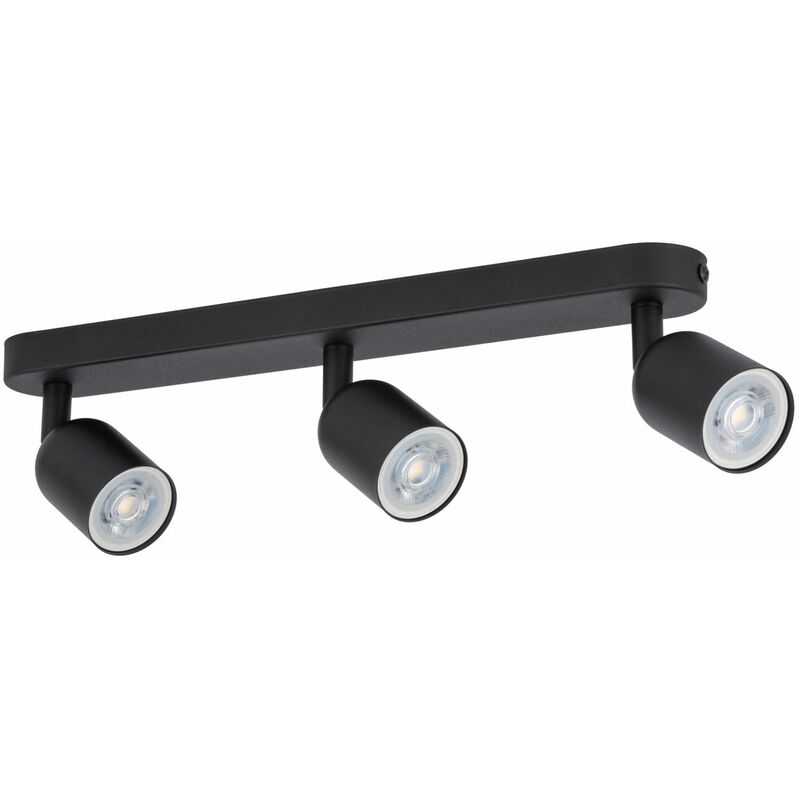 Faretto da soffitto in metallo allungato 52 cm