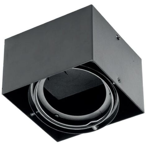 Faretto da soffitto Pireo 1xAR111 nero GTV