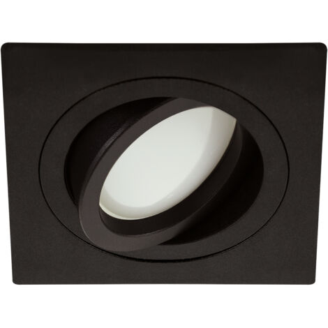 Faretto da soffitto quadrato LUBA D nero