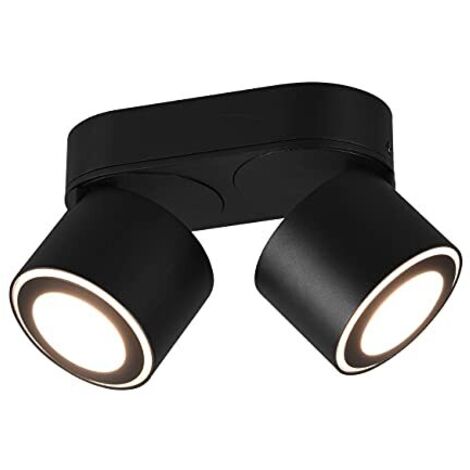 Faretto da soffitto TAURUS LED 4 luci nero Trio 652910232