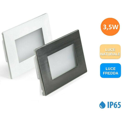 Faretto Del External 3.5w Cassetta 503 Ip65 230v Light