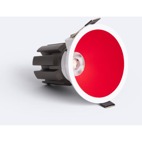 Faretto Downlight LED 9-12W Conico Areni Foro Ø 85 mm 3500K Rosso Bianco Caldo 12 W
