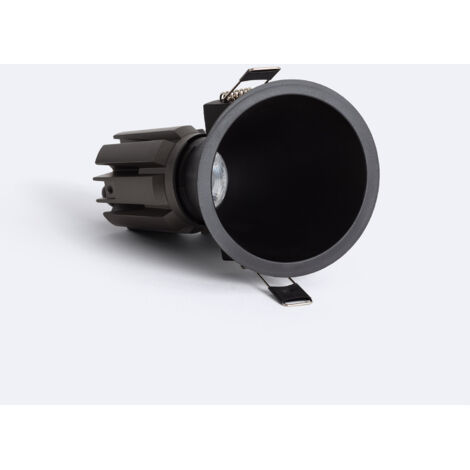 Faretto Downlight LED 9-12W Conico Inclinazione 20º Areni Foro Ø 85 mm 3500K Nero Bianco Caldo 12 W