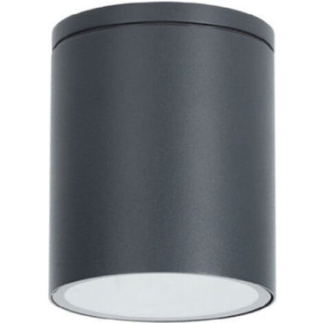Faretto Esterno Moderno Jaxon Alluminio Nero 1 Luce Gu10 Ip54