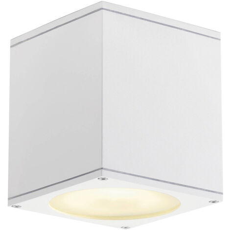 Faretto Esterno Moderno Kinsley Alluminio Bianco 1 Luce Gu10 Ip54
