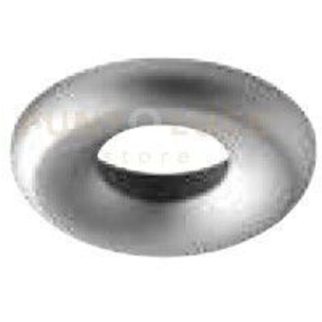 FARETTO GU10 IP20 LAMPO CUT OUT DIAMETRO 9,8CM CROMO SPAZZOLATO